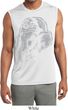Clearance -  Men's BIG Ganesha Profile Sleeveless Moisture Wicking Tee Shirt