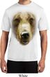 Mens Shirt Big Grizzly Bear Face Moisture Wicking Tee T-Shirt