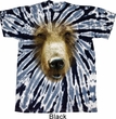Mens Shirt Big Grizzly Bear Face Twist Tie Dye Tee T-shirt