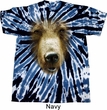 Mens Shirt Big Grizzly Bear Face Twist Tie Dye Tee T-shirt