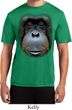 Mens Shirt Big Orangutan Face Moisture Wicking Tee T-Shirt