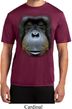 Mens Shirt Big Orangutan Face Moisture Wicking Tee T-Shirt
