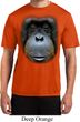 Mens Shirt Big Orangutan Face Moisture Wicking Tee T-Shirt