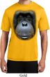 Mens Shirt Big Orangutan Face Moisture Wicking Tee T-Shirt