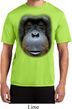 Mens Shirt Big Orangutan Face Moisture Wicking Tee T-Shirt