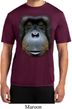 Mens Shirt Big Orangutan Face Moisture Wicking Tee T-Shirt