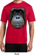 Mens Shirt Big Orangutan Face Moisture Wicking Tee T-Shirt