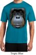 Mens Shirt Big Orangutan Face Moisture Wicking Tee T-Shirt