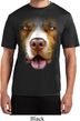 Mens Shirt Big Pit Bull Face Moisture Wicking Tee T-Shirt
