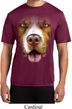 Mens Shirt Big Pit Bull Face Moisture Wicking Tee T-Shirt