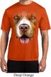 Mens Shirt Big Pit Bull Face Moisture Wicking Tee T-Shirt