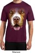 Mens Shirt Big Pit Bull Face Moisture Wicking Tee T-Shirt