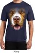 Mens Shirt Big Pit Bull Face Moisture Wicking Tee T-Shirt