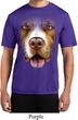 Mens Shirt Big Pit Bull Face Moisture Wicking Tee T-Shirt
