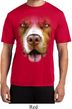 Mens Shirt Big Pit Bull Face Moisture Wicking Tee T-Shirt