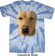 Mens Shirt Big Yellow Lab Face Twist Tie Dye Tee T-shirt
