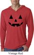 Mens Shirt Black Jack O Lantern Lightweight Hoodie Tee T-Shirt