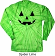 Mens Shirt Black Jack O Lantern Long Sleeve Tie Dye Tee T-shirt