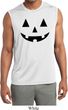 Mens Shirt Black Jack O Lantern Sleeveless Moisture Wicking Tee
