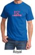Mens Shirt Breast Cancer Awareness I Heart a Survivor Tee T-Shirt