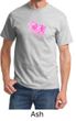 Mens Shirt Breast Cancer Awareness Peace Love Hope Tee T-Shirt