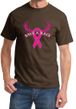 Mens Shirt Breast Cancer Awareness Save a Rack Tee T-Shirt