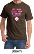 Mens Shirt Breast Cancer Awareness Second 2nd Base Tee T-Shirt