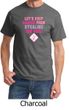 Mens Shirt Breast Cancer Awareness Second 2nd Base Tee T-Shirt