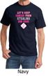 Mens Shirt Breast Cancer Awareness Second 2nd Base Tee T-Shirt