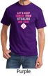 Mens Shirt Breast Cancer Awareness Second 2nd Base Tee T-Shirt