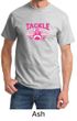 Mens Shirt Breast Cancer Awareness Tackle Cancer Tee T-Shirt