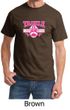 Mens Shirt Breast Cancer Awareness Tackle Cancer Tee T-Shirt