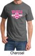 Mens Shirt Breast Cancer Awareness Tackle Cancer Tee T-Shirt