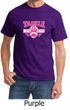 Mens Shirt Breast Cancer Awareness Tackle Cancer Tee T-Shirt