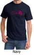 Mens Shirt Breast Cancer Awareness Walkin For a Cure Tee T-Shirt