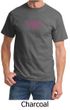Mens Shirt Breast Cancer Awareness Wings Ribbon Tee T-Shirt