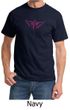 Mens Shirt Breast Cancer Awareness Wings Ribbon Tee T-Shirt