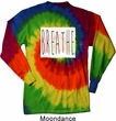 Mens Shirt Breathe Long Sleeve Tie Dye Tee T-shirt