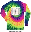 Mens Shirt Breathe Long Sleeve Tie Dye Tee T-shirt