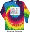 Mens Shirt Breathe Long Sleeve Tie Dye Tee T-shirt