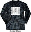 Mens Shirt Breathe Long Sleeve Tie Dye Tee T-shirt