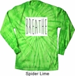 Mens Shirt Breathe Long Sleeve Tie Dye Tee T-shirt