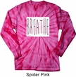 Mens Shirt Breathe Long Sleeve Tie Dye Tee T-shirt