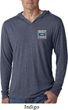 Mens Shirt Built Ford Tough Pocket Lightweight Hoodie Tee T-Shirt