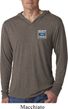 Mens Shirt Built Ford Tough Pocket Lightweight Hoodie Tee T-Shirt