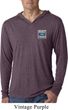 Mens Shirt Built Ford Tough Pocket Lightweight Hoodie Tee T-Shirt