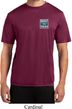 Mens Shirt Built Ford Tough Pocket Print Moisture Wicking Tee T-Shirt