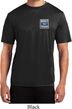 Mens Shirt Built Ford Tough Pocket Print Moisture Wicking Tee T-Shirt