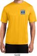 Mens Shirt Built Ford Tough Pocket Print Moisture Wicking Tee T-Shirt