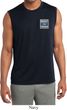 Mens Shirt Built Ford Tough Pocket Sleeveless Moisture Wicking Tee
